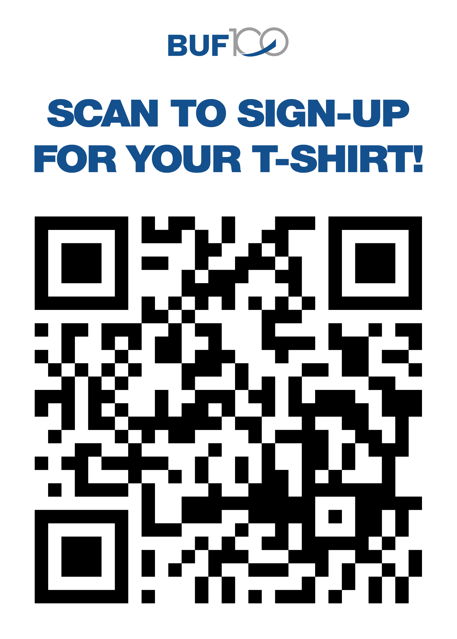 Sign-Up For Your Complimentary Centennial T-Shirt