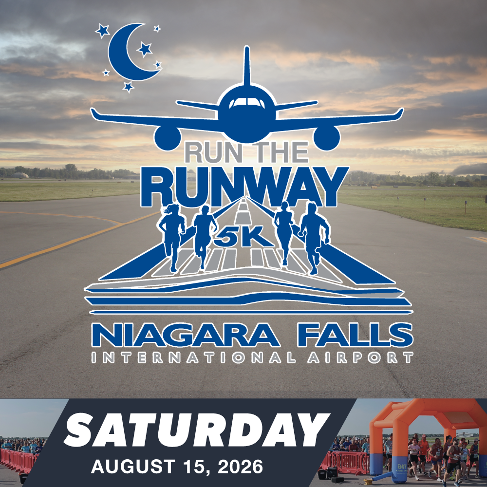 Join Us For Run The Runway at the Niagara Falls Airport