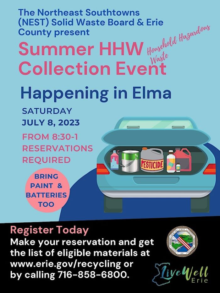 Household Waste Collection Day July 8 NFTA Elements