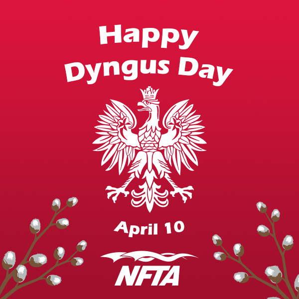Happy Dyngus Day NFTA Elements