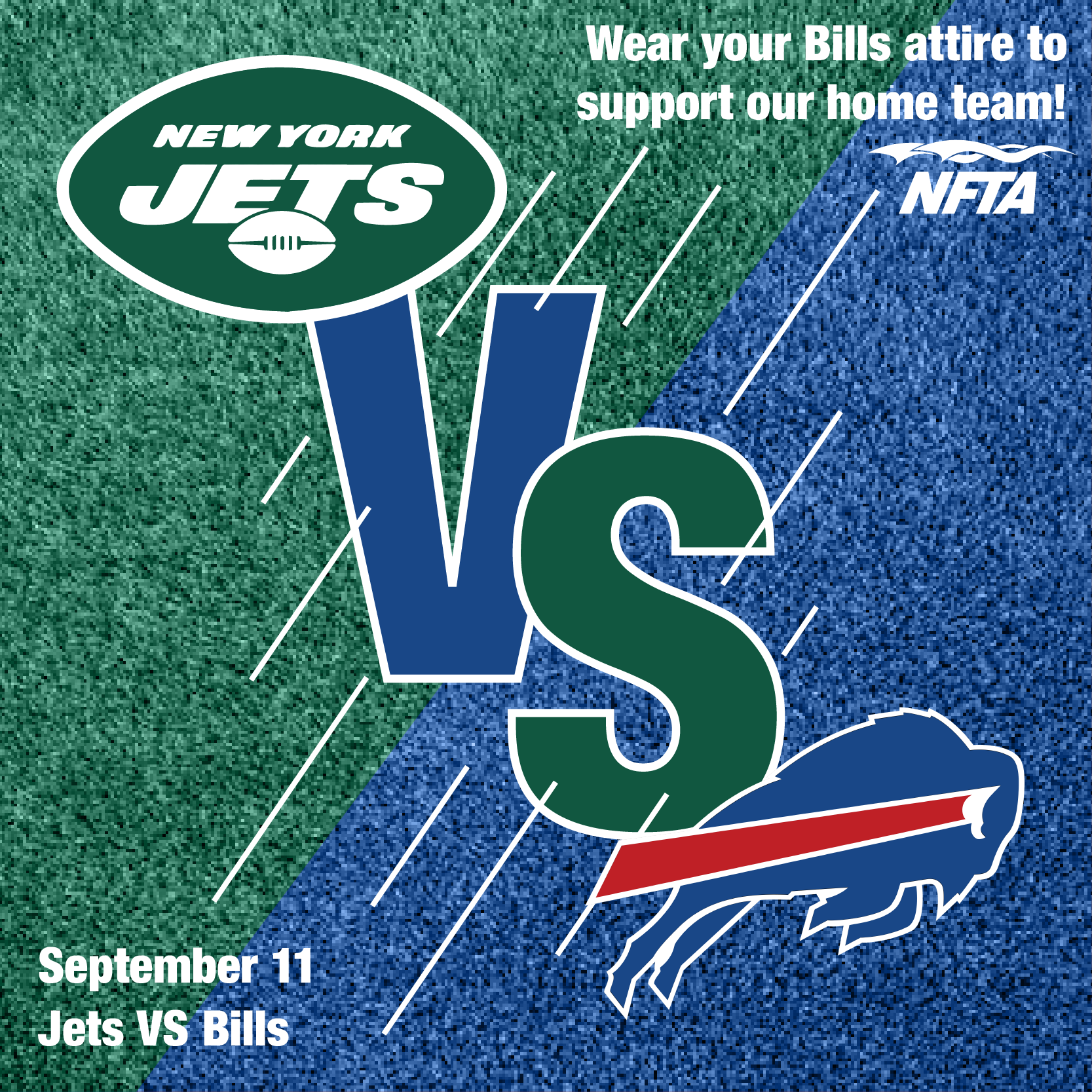 Kicking Off the Bills Season in Primetime NFTA Elements