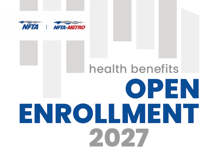 NFTA Open Enrollment: Nov. 2-Dec 4, 2026