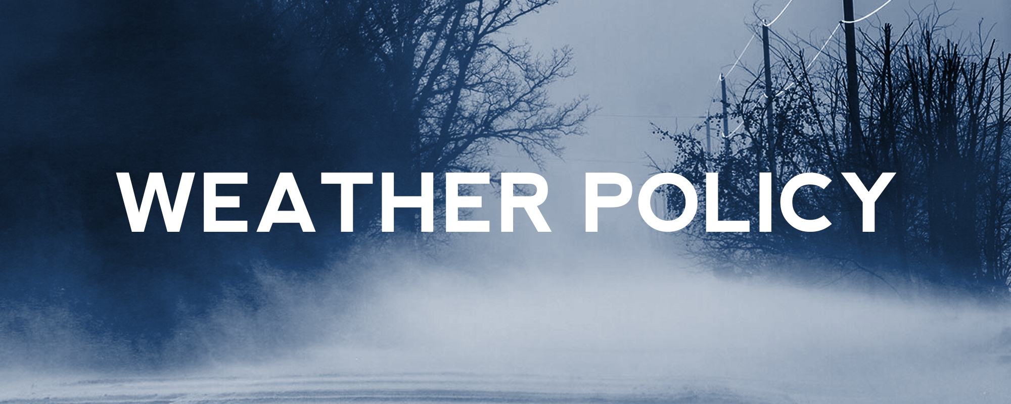 NFTA Winter Storm Policy NFTA Elements